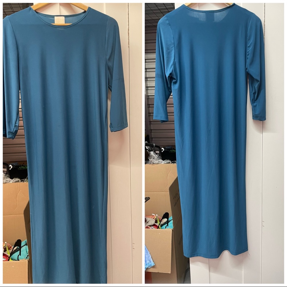 Zadie B’s solid layering dress .